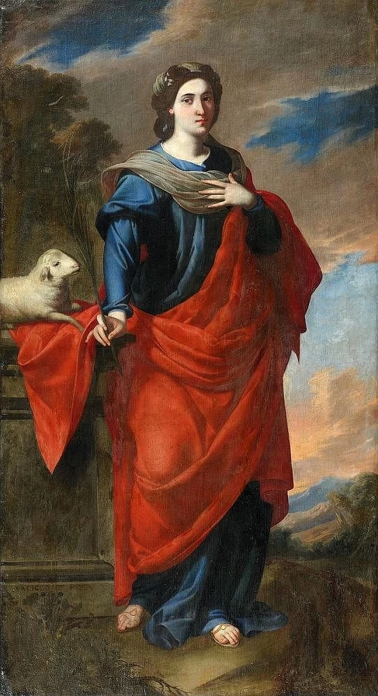 Sant'Agnese - attribuito